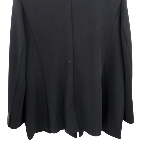 Lane Bryant Black Knit One Button Blazer Size 28 Stretch Career Business New NWT - Picture 10 of 13